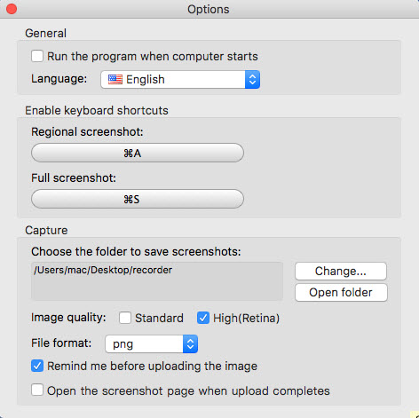 shortcut for mac screenshot